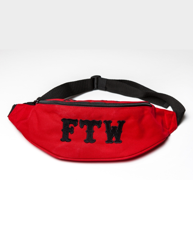 Belt Bag: FTW & SUPPORT 81 | Black - Red